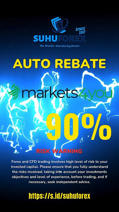 #Markets4you Auto Rebate 90% 👉 https://s.id/suhuforex