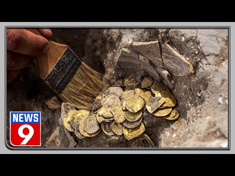 Teens discover 1000-year-old gold coins at an excavation site