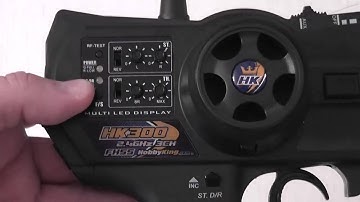 HK 300 3 Channel 2 4ghz FHSS Ground Radio