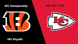 (Full Game) NFL 2021-2022 Season - AFC Championship: Bengals @ Chiefs screenshot 4