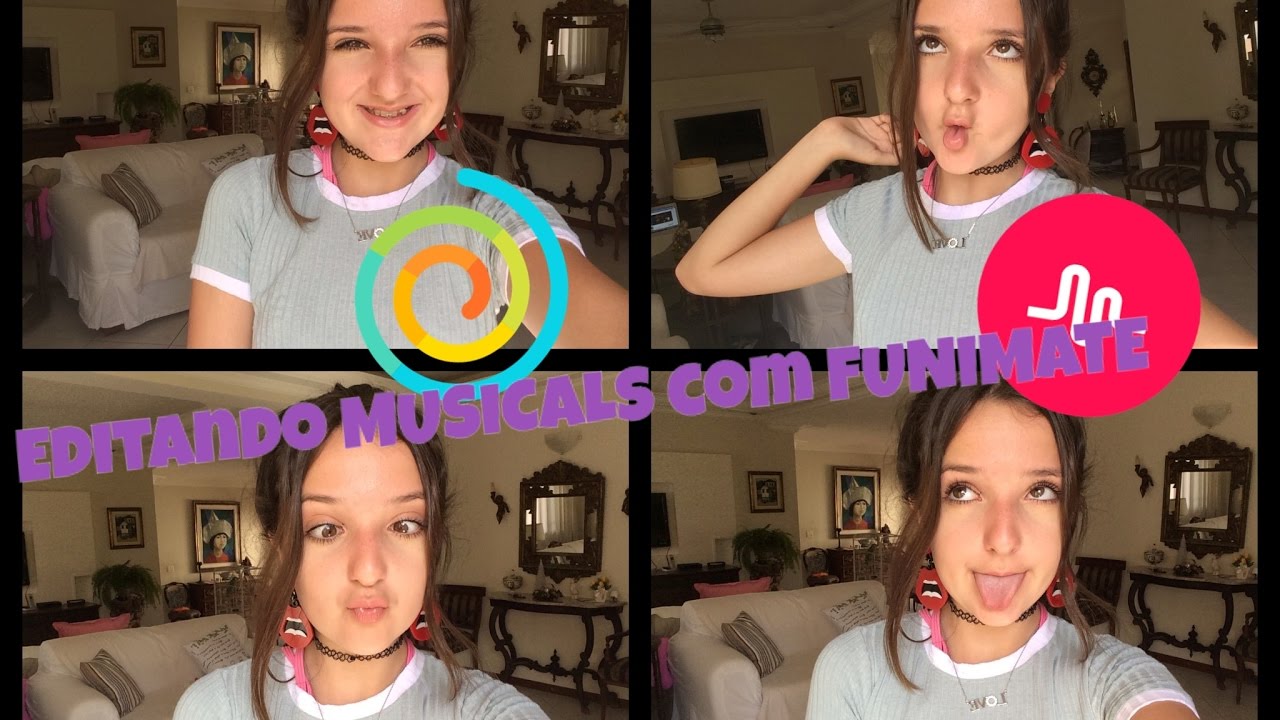Funimate Musically Como Editar seus vídeos do MUSICAL.LY com o FUNIMATE! - YouTube