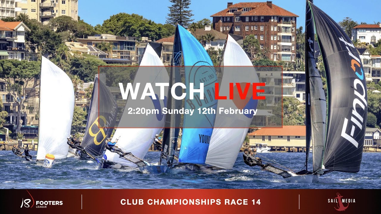 18 FOOTERS - CLUB CHAMPIONSHIPS Race 14