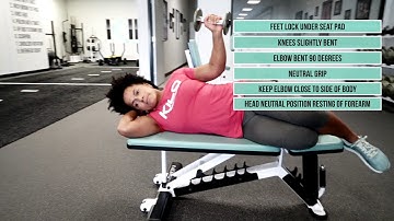 External Rotation - Side Lying - DB - One-Arm | KILO Exercise Demo