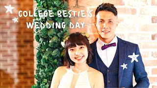 Vlog Nov 13: 大學閨蜜簡簡婚禮日｜College Bestie's Wedding Day