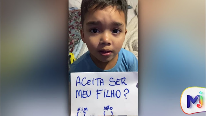 Curitibano faz pedido para adotar criança e vídeo emociona a web: “aceita ser meu filho”.