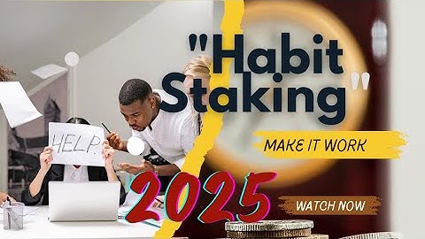 Transform your life with habit stacking! 🚀💡 Unlock productivity & create lasting habits today! 💪