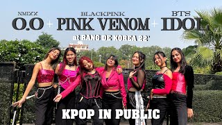 NMIXX O.O + BLACKPINK Pink Venom + BTS Idol | KPOP PERFORMANCE at \