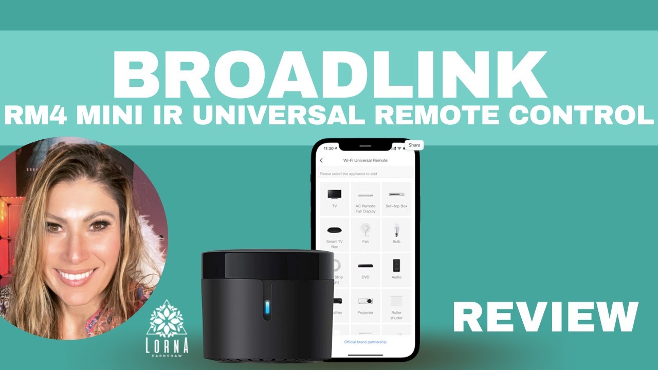 BROADLINK RM4 Mini IR Universal Remote Control, Smart Home Automation Wi-Fi  Infrared UNBOXING/REVIEW 