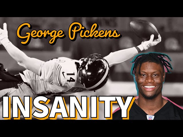 EVERY INSANE CATCH BY GEORGE PICKENS 