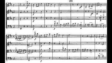 Sergei Rachmaninoff - String Quartet No. 1 (1889-90) [Score-Video]