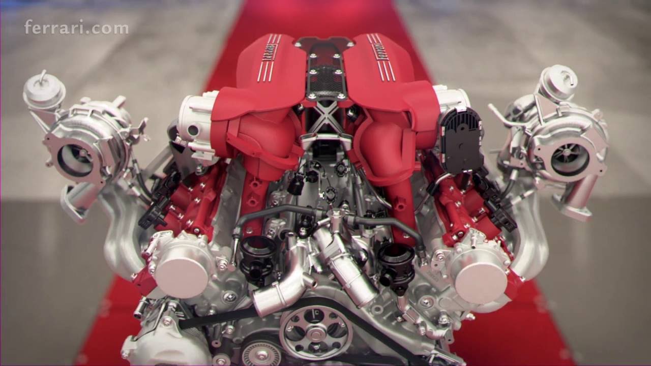 Gratuitous Engine Video The Ferrari 488gtbs Turbo V 8