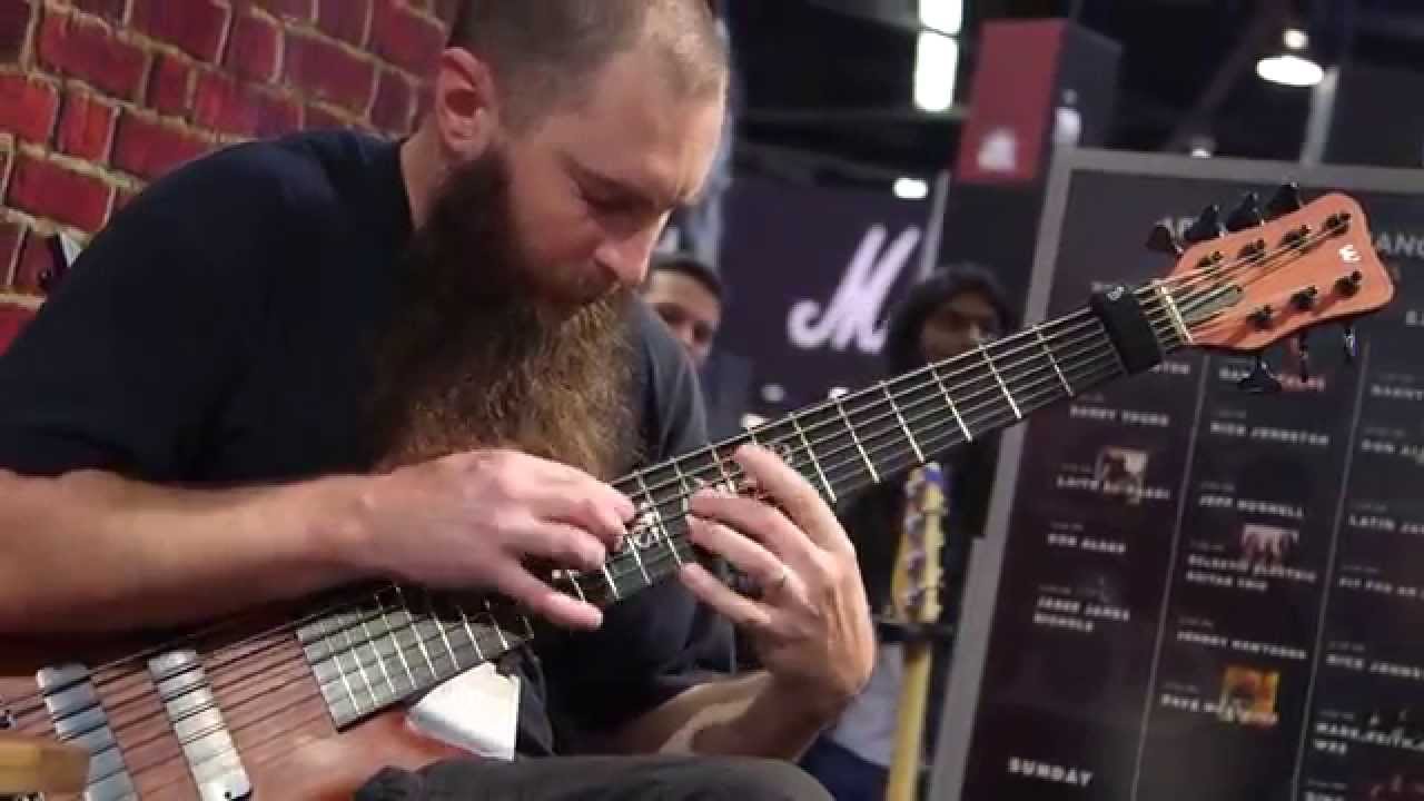 Jeff Hughell 7-String Bass - YouTube