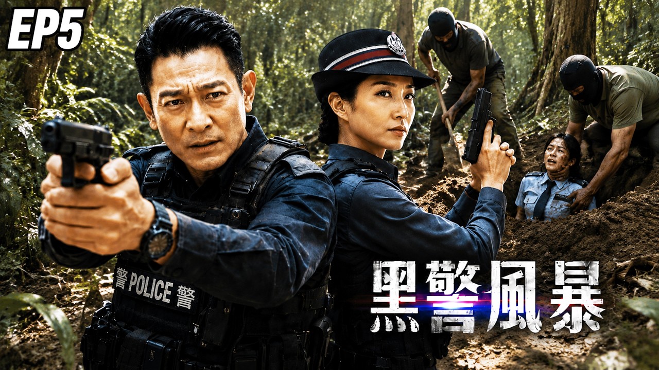 【2026最新警匪劇】🔥女警遭黑幫伏擊險被活埋，千鈞一發之際臥底警察現身救下她！ #港劇 #警匪 #黑警風暴