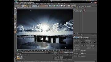 Realistic 3D Text/Object with Shadows and Lighting | Cinema 4D