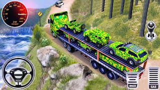 Army Cargo Vehicles Transporter Truck Game - Army Truck Driving Game - Android Gameplay screenshot 5