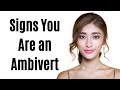 10 signs youre an ambivert the third type