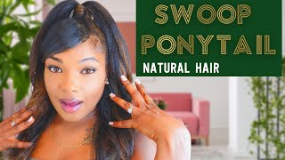 Swoop Ponytail  | INSPIRED BY ARI FLETCHER