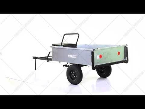 Тележка прицепная Мобил К ТПМ-500-01 ПРО 3D обзор