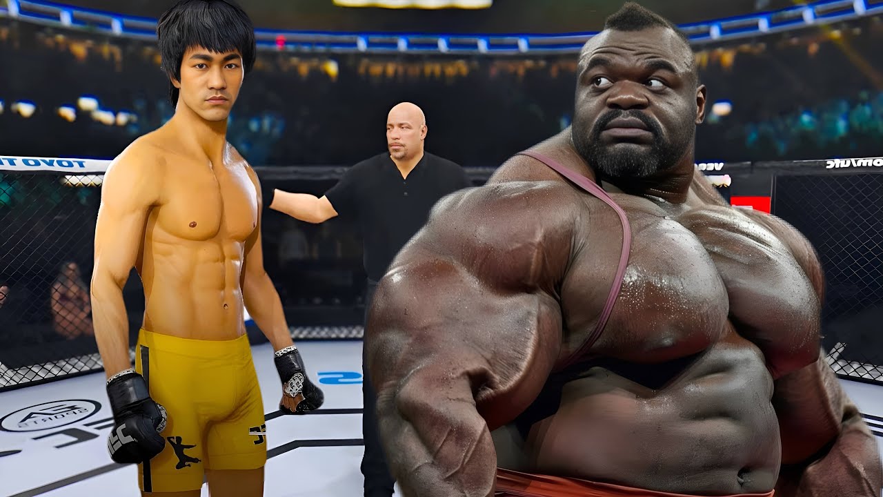 PS5 | Bruce Lee vs. Super Contortionis Strong [EA Sport UFC 4]🥊