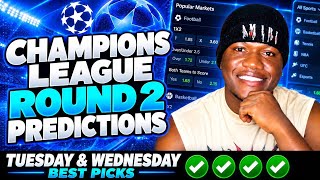 CHAMPIONS LEAGUE ROUND 2 PREDICTIONS 2026 ⚽ ALL 18 MATCHES | Arsenal, Liverpool, Man City & More!