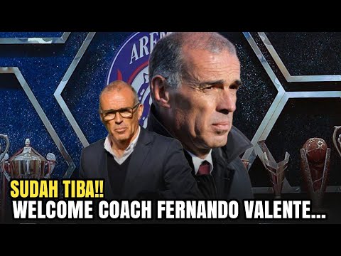 SUDAH TIBA!! Welcome Coach Fernando Valente...