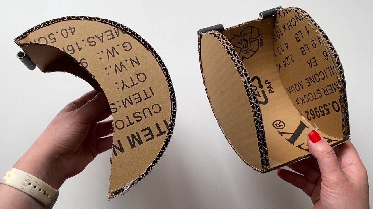 8 Creative Cardboard Box DIYs / Cardboard crafts 