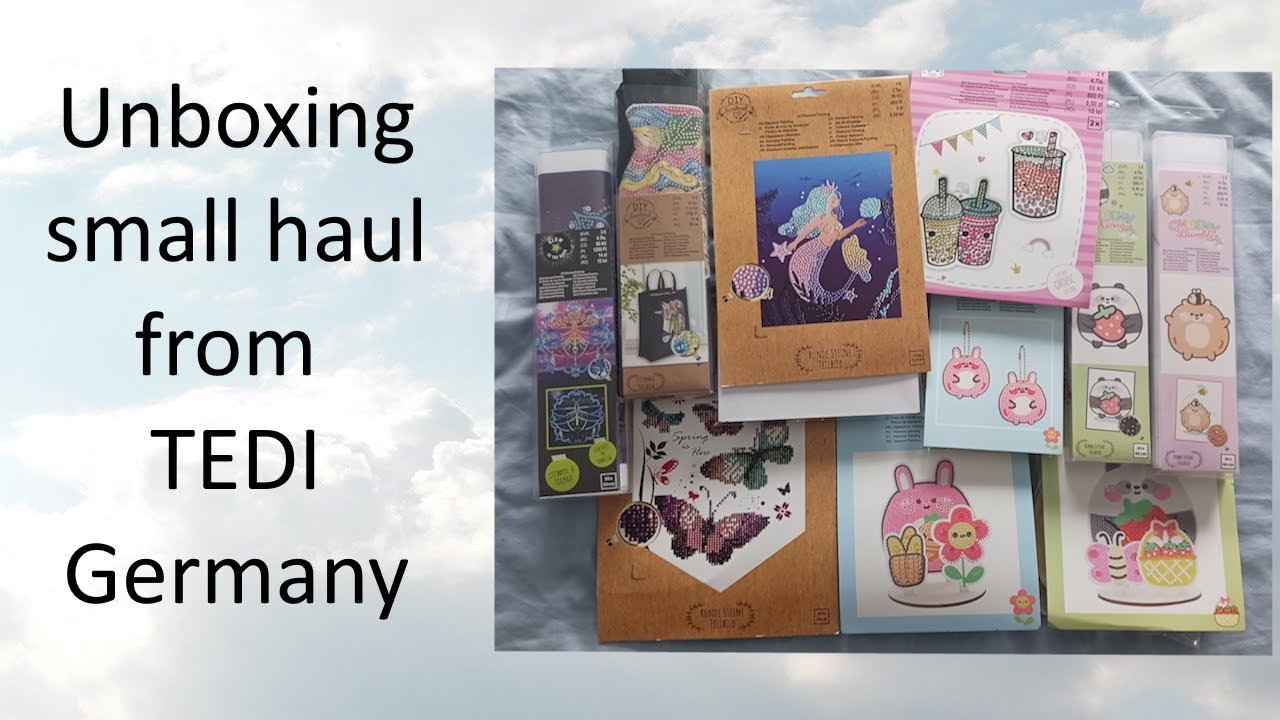 Unboxing small haul from TEDI Germany