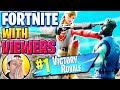 PLAYING FORTNITE WITH FANS - THE SHIPS ARE SO OP! SO I USED THEM!