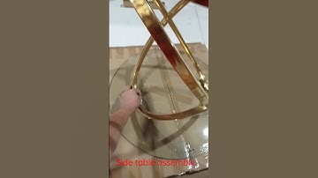 side table assembly #shorts #youtubeshorts #viral