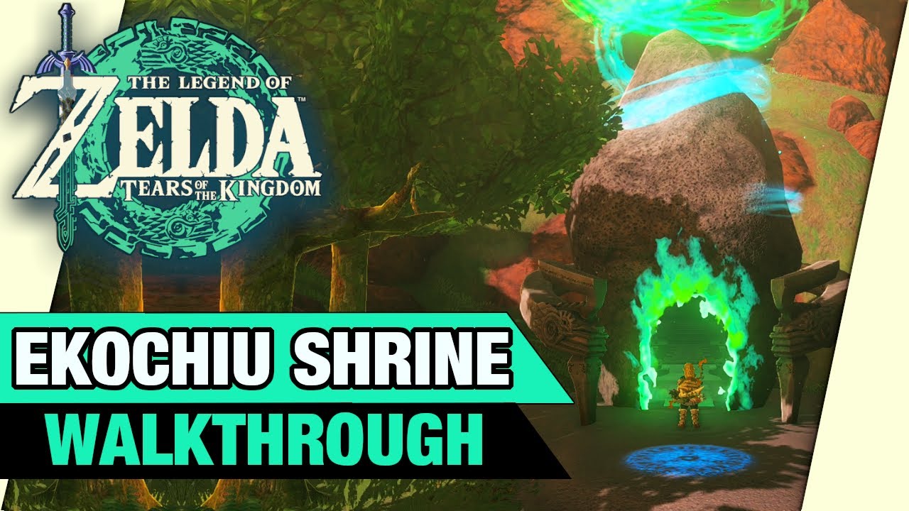 Ekochiu Shrine Walkthrough Zelda Tears of the Kingdom