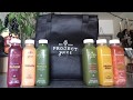 Earthbar  project juice juice cleanse unboxing by mealfinds