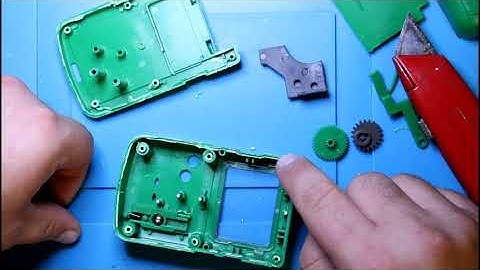 Burger King GBC Toy Shell Modding Part 1