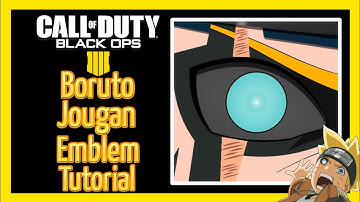 BO4 | Boruto Jougan Eye Anime Emblem Tutorial [Live Commentary] | Black Ops 4 Emblem Tutorial #7