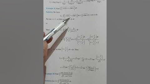 Maths Class 12:- Definite Integrals - Example 41