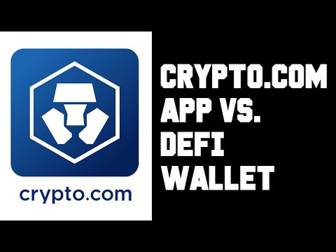 Crypto.com App vs. Defi Wallet - Crypto.com Defi Wallet Explained - Crypto.com App Explained
