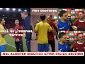 Alexis mac allister reaction after facing brother in the europa league