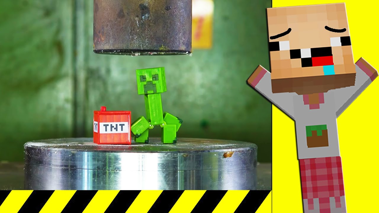 FeuerwehrDaniel REAGIERT auf HYDRAULIK PRESSE zerdrückt ALLES in 1 ½ Sekunden