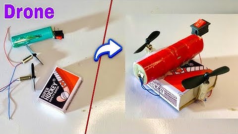 How to Make Mini Drone- Use Matchbox
