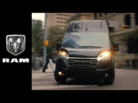 The New 2023 Ram ProMaster® | Ready for the Next