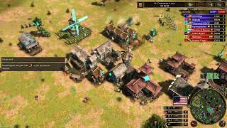 Age of Empires 3 | 4v4 | America