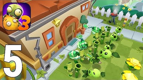 Plants vs Zombies 3 Gameplay Walkthrough Part 5 - Buttercup [iOS/Android Games]