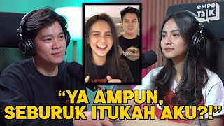 Angie Pernah Dihujat Sampai Ngedown Gara2 Dekat sama Baim?! - EMPETALK Angie screenshot 3