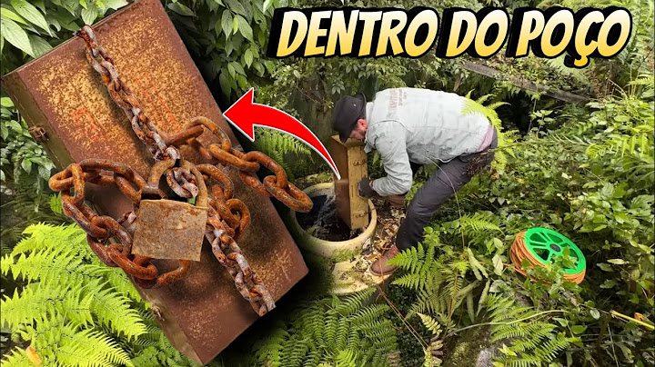 Tirou isso do fundo com super imã magnético poço/cisterna abandonado