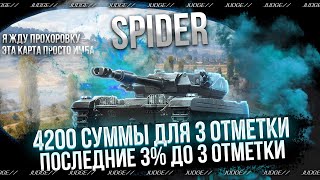 картинка: SVT SPIDER + КРУТИМ КАРАВАН - ПОСЛЕДНИЕ 3% ДО 3 ОТМЕТОК - СЛОЖНЫЕ 4200 СУММЫ