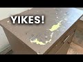 Refurbishing a Neglected Chest of Drawers | How to fix falling drawers!