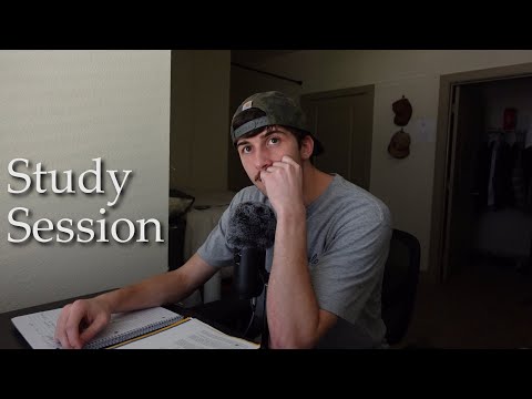 ASMR Study with me (business coursework) 30 minute session