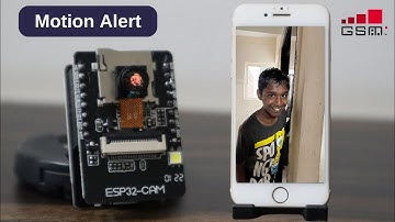 ESP32-CAM Motion Alert Security Camera with  (Text message + Email) Notification