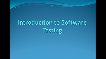 Fundamentals Of Software Testing | 1.Introduction to Software Testing |