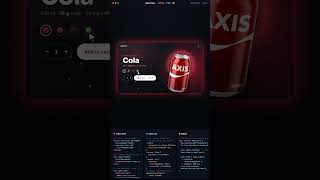 Product Card Animation in HTML CSS JS — tap the can 🥤