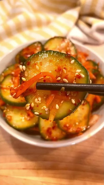 30 Minute Cucumber Kimchi